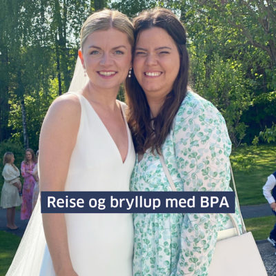 Reise og bryllup med BPA